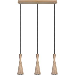 Lampa wisząca dąb Vegas 3pł Hellux