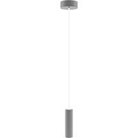 Lampa wisząca szara Madera 1 pł Hellux