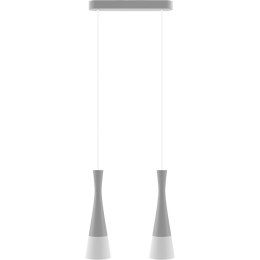 Lampa wisząca szara Vegas2 2pł Hellux