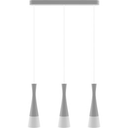 Lampa wisząca szara Vegas2 3pł Hellux