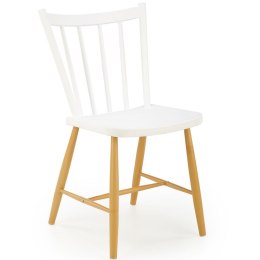 Krzesło K419 biały / naturalny