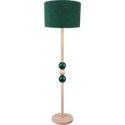 Lampa podłogowa Bolla butelkowa zieleń Hellux
