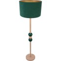 Lampa podłogowa Bolla butelkowa zieleń Hellux
