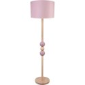 Lampa podłogowa Bolla pudrowy róż Hellux
