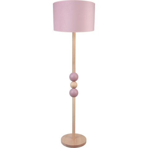 Lampa podłogowa Bolla pudrowy róż Hellux
