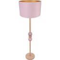 Lampa podłogowa Bolla pudrowy róż Hellux