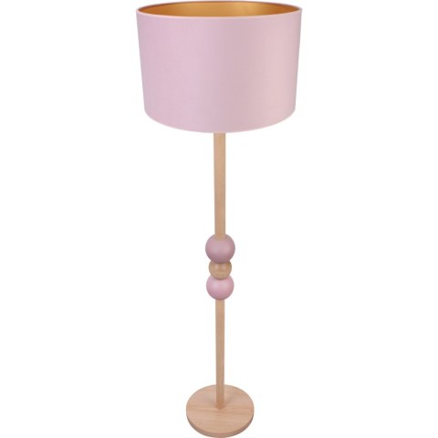 Lampa podłogowa Bolla pudrowy róż Hellux