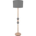 Lampa podłogowa Bolla szara Hellux