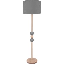 Lampa podłogowa Bolla szara Hellux