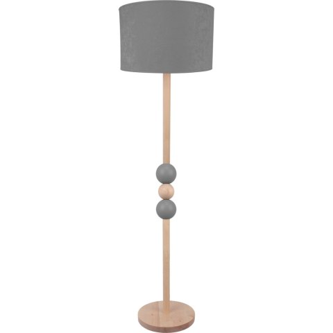 Lampa podłogowa Bolla szara Hellux