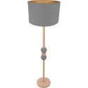 Lampa podłogowa Bolla szara Hellux