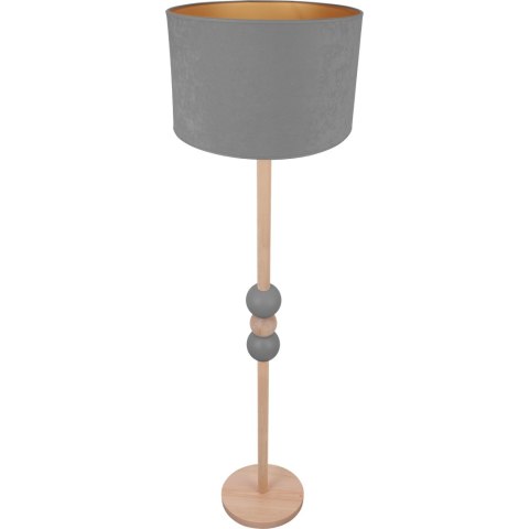 Lampa podłogowa Bolla szara Hellux