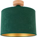 Lampa sufitowa Bolla butelkowa zieleń Hellux
