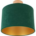 Lampa sufitowa Bolla butelkowa zieleń Hellux