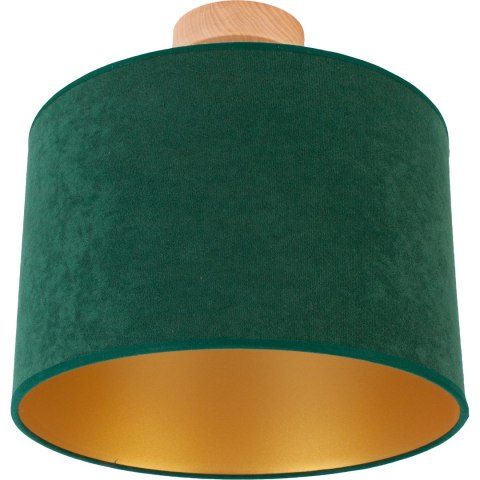 Lampa sufitowa Bolla butelkowa zieleń Hellux