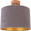 Lampa sufitowa Bolla szara Hellux