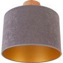 Lampa sufitowa Bolla szara Hellux