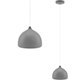 Lampa wisząca ACORN I szara Hellux