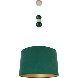 Lampa wisząca Bolla fi30 butelkowa zieleń Hellux