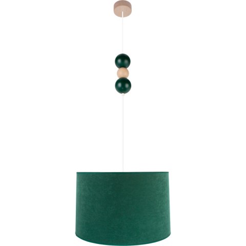 Lampa wisząca Bolla fi40 butelkowa zieleń Hellux