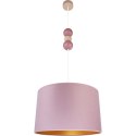 Lampa wisząca Bolla fi40 pudrowy róż Hellux