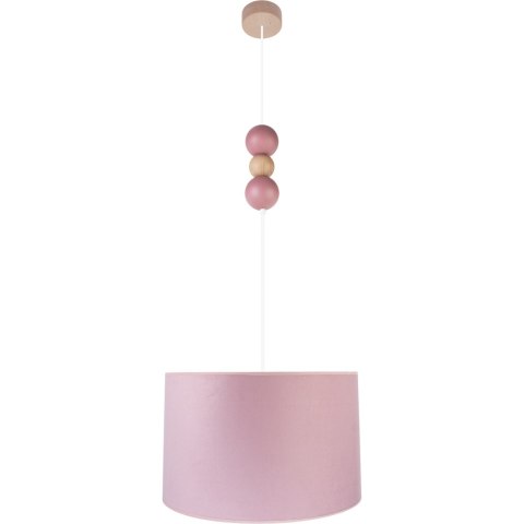 Lampa wisząca Bolla fi40 pudrowy róż Hellux