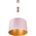 Lampa wisząca Bolla fi40 pudrowy róż Hellux