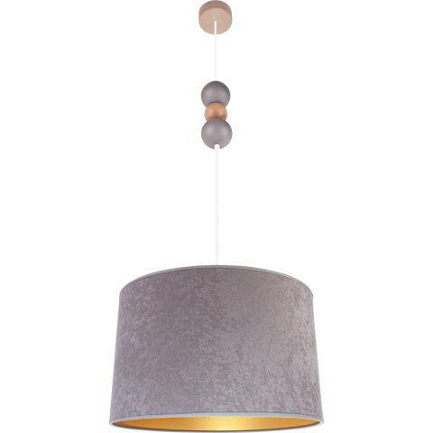 Lampa wisząca Bolla fi40 szara Hellux