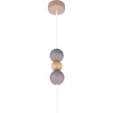 Lampa wisząca Bolla fi40 szara Hellux