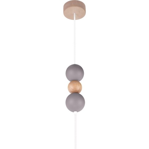 Lampa wisząca Bolla fi40 szara Hellux