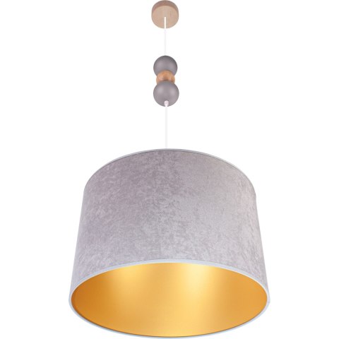 Lampa wisząca Bolla fi40 szara Hellux