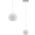 Lampa wisząca biała Balli Kule 1pł Hellux