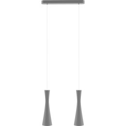 Lampa wisząca szara Vegas 2 pł Hellux
