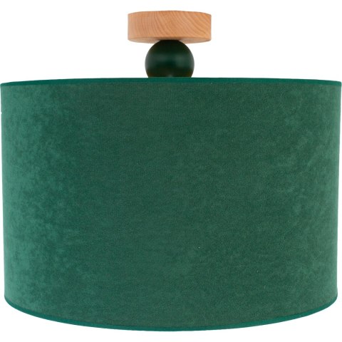Lampa sufitowa Bolla fi40 butelkowa zieleń Hellux