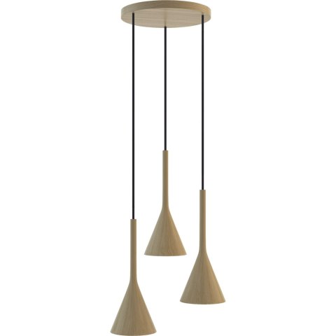 Zen zwis plafon 3 pł dąb Hellux