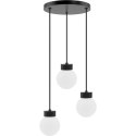 Barrel-Orb Kula 3pł (plafon) czarny Hellux
