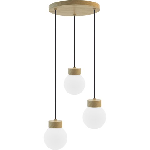 Barrel-Orb Kula 3pł (plafon) dąb Hellux
