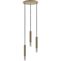 Madera2 Hexa zwis 3 pł (plafon) klosz dąb Hellux