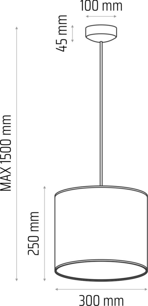 Lampa wisząca CLASSIC fi 30 butelkowa zieleń Hellux