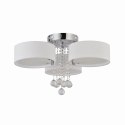 Light Prestige Plafon Gambela biały 3xE27 LED