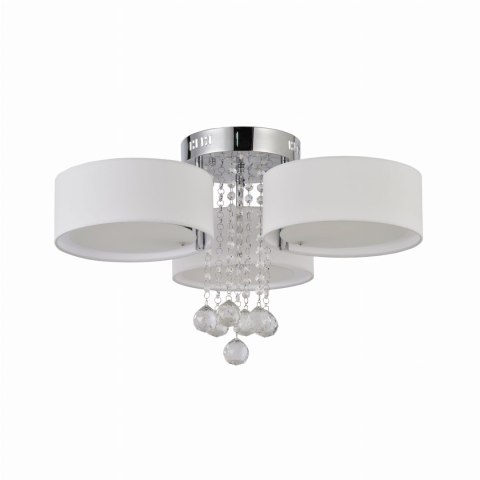 Light Prestige Plafon Gambela biały 3xE27 LED