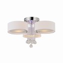 Light Prestige Plafon Gambela biały 3xE27 LED