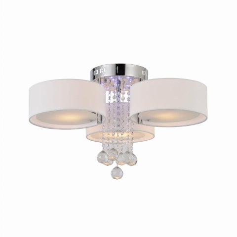 Light Prestige Plafon Gambela biały 3xE27 LED