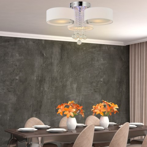 Light Prestige Plafon Gambela biały 3xE27 LED