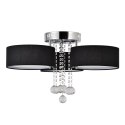 Light Prestige Plafon Gambela czarny 3xE27 LED