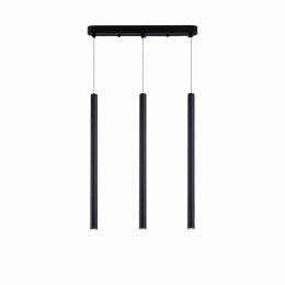 Light Prestige Lampa wisząca Lungo 3 linia czarna 3xG9