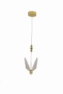 Light Prestige Lampa wisząca Mariposa 1 złota LED CCT