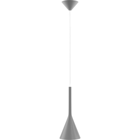 Lampa wisząca szara Zen 1pł Hellux