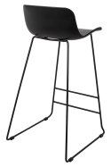 Krzesło barowe COMA 76 czarne