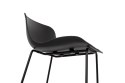 Krzesło barowe COMA 76 czarne
